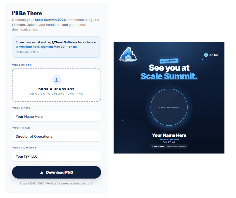 Social photo contest template